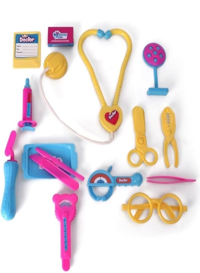 Manos Nurse Play Set wiuth Foldable Box and 4 Cartoon Figure Combo Pack - Image 3